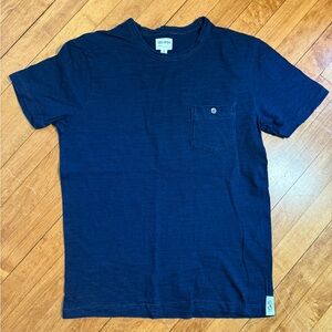 Todd Snyder Blue Short Sleeve Tee